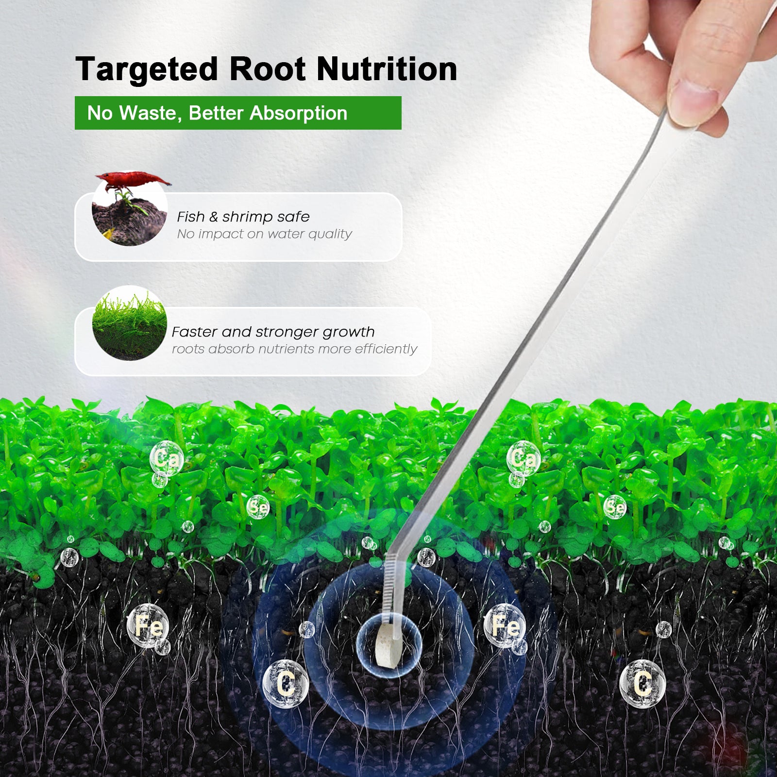 Aquarium Plant Root Tabs - FZONE 루트 탭스 담수 수족관 식물