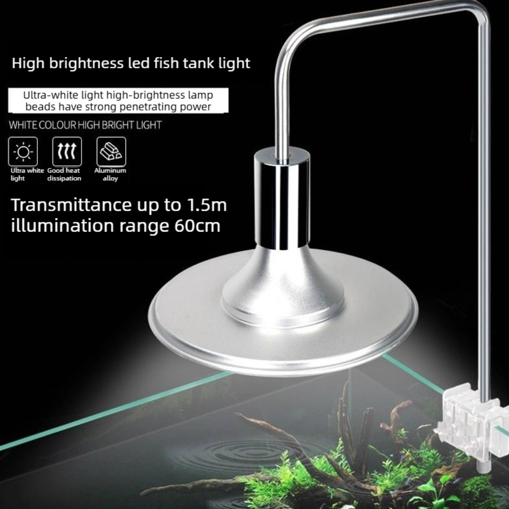 Planted Aquarium Freshwater - 조절 가능한 브래킷이 있는 LED 어항