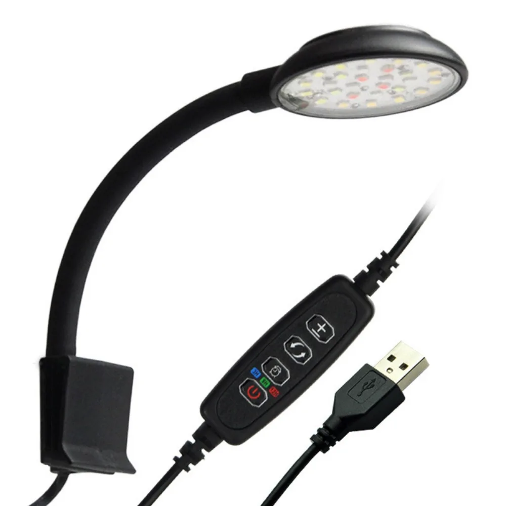 클립형 LED 수족관 조명, 타이머가 있는 디밍 가능  - Planted Aquarium Freshwater 리뷰 및 가격
