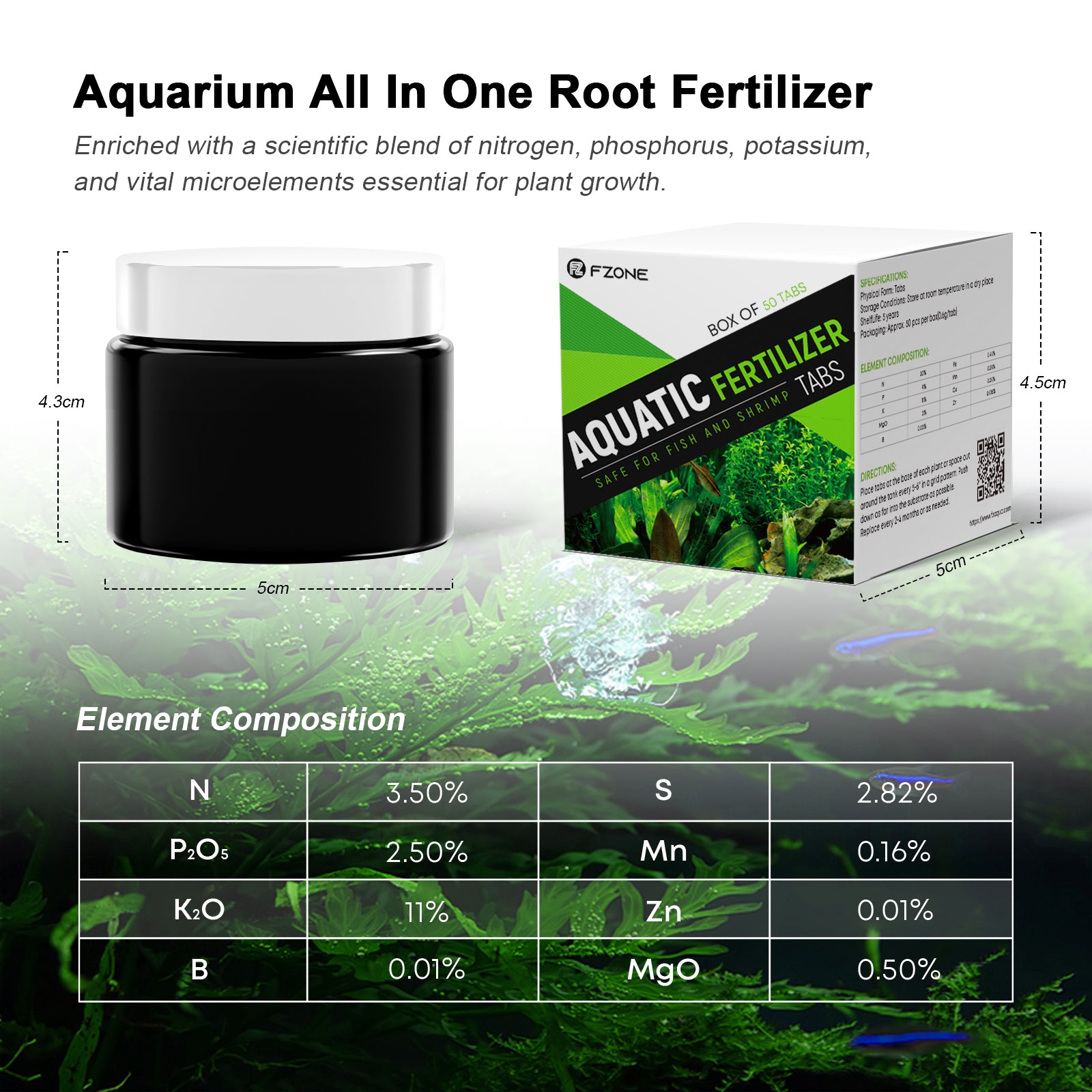 FZONE 수족관 루트탭 식물 비료 싱크블형 추가 용량 - Aquarium Plant Root Tabs 리뷰 및 가격