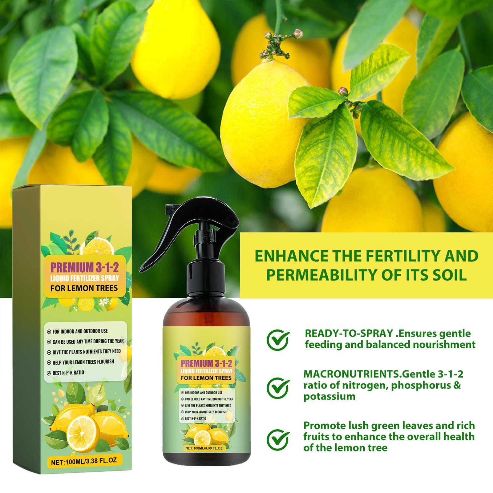 100ml 유기농 액체 비료, 레몬 나무 잎에 뿌려 식 - Liquid Fertilizer All In 리뷰 및 가격