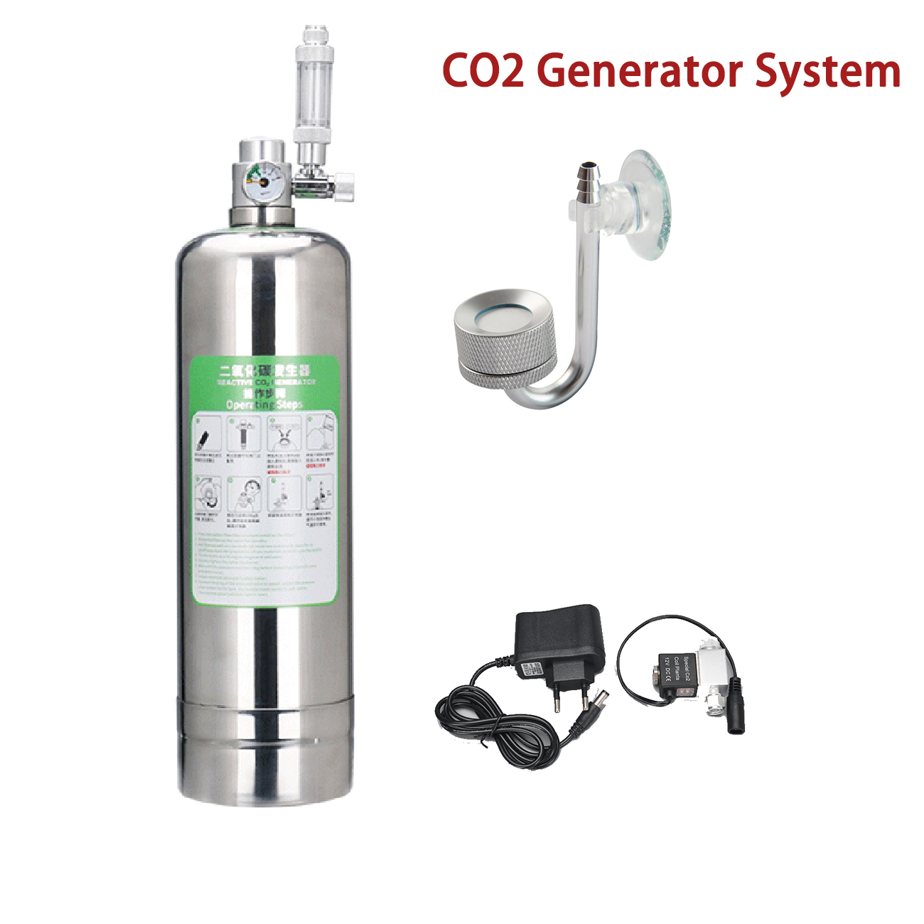 수족관 CO2 발생기 시스템 키트, 스테인리스 스틸 C - Planted Aquarium Co2 System 리뷰 및 가격