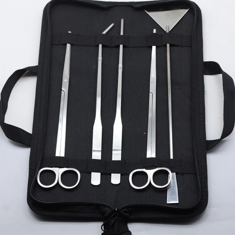 스테인레스 스틸 물풀 가위 도구 세트, 곡선 가위, 확 - Planted Clip Tweezers 리뷰 및 가격