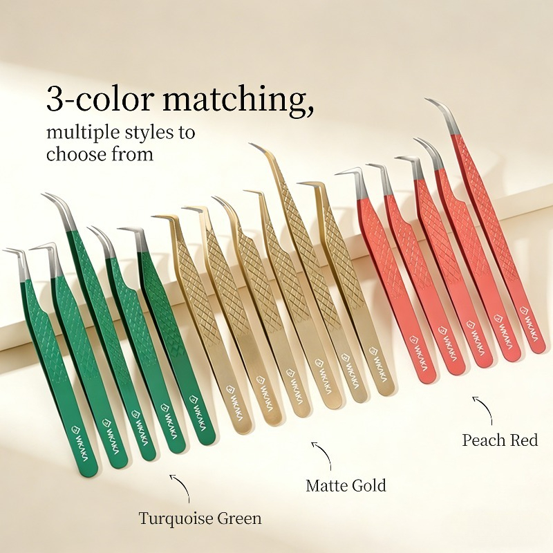 파이버 텍스처 속눈썹 연장용 핀셋, 고밀도 속눈썹 심기 - Planted Clip Tweezers 리뷰 및 가격