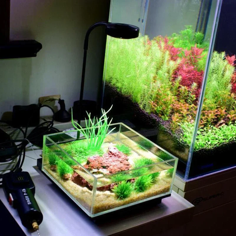 대나무 보드가 있는 미니 LED 수족관 조명, 나노 담 - Planted Aquarium Freshwater 리뷰 및 가격