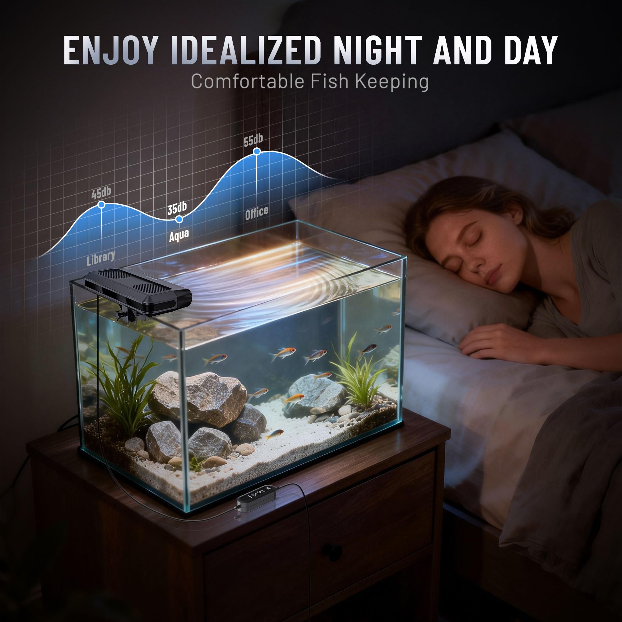 수족관용 팬, 초저소음 어항 냉각기, 더욱 강력한 성능 - Planted Aquarium Freshwater 리뷰 및 가격