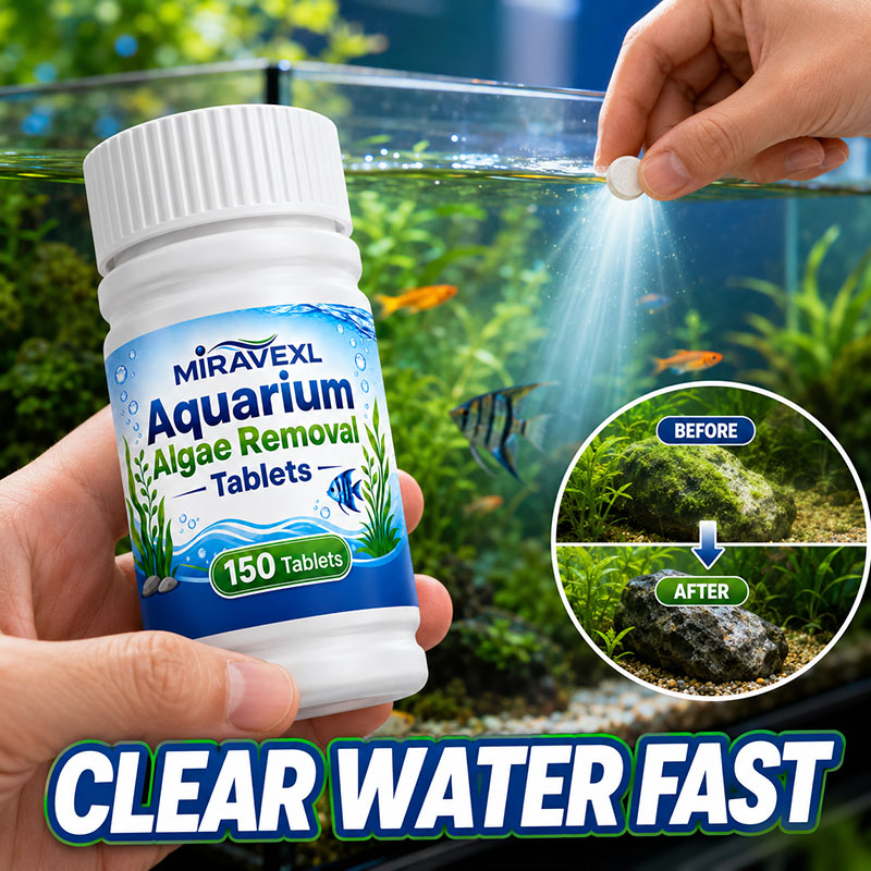 미라베엑스엘 150 수족관 조류 제거 정제, 안전한 조 - Planted Aquarium Freshwater 리뷰 및 가격