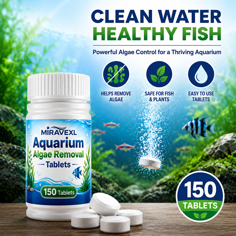 미라베엑스엘 150 수족관 조류 제거 정제, 안전한 조 - Planted Aquarium Freshwater 리뷰 및 가격