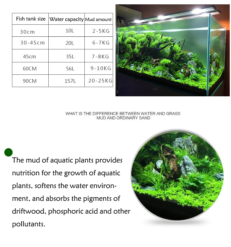수족관 식물 씨앗 토양 어항 기판 모래 토양 비료 진흙 - Planted Aquarium Freshwater 리뷰 및 가격