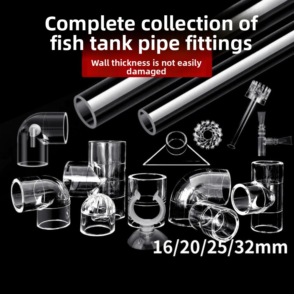 DIY 투명 수족관 스키머 아크릴 릴리 파이프 회전식  - Aquarium Planted Tank Filter 리뷰 및 가격