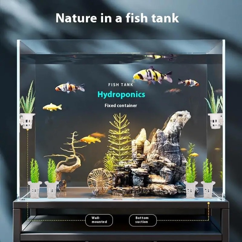 10/20/30Pcs 플라스틱 수족관 심기 컵, 흡착판 - Planted Aquarium Freshwater 리뷰 및 가격