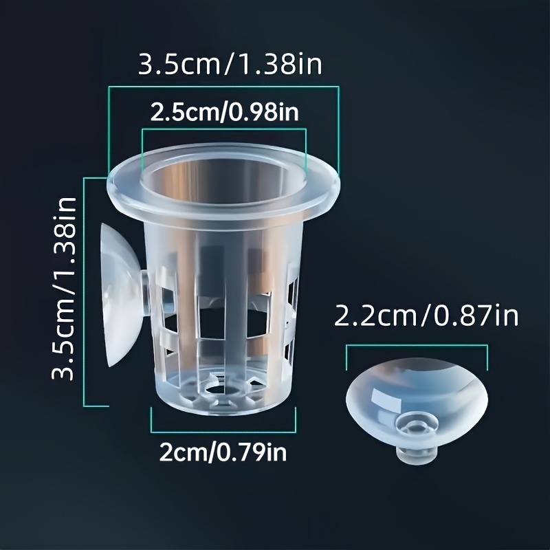 10/20/30Pcs 플라스틱 수족관 심기 컵, 흡착판 - Planted Aquarium Freshwater 리뷰 및 가격