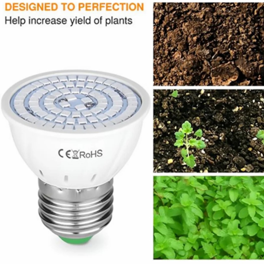 2Pcs LED 성장 전체 스펙트럼 전구 E27 E14 - Aquarium Plant Root Tabs 리뷰 및 가격